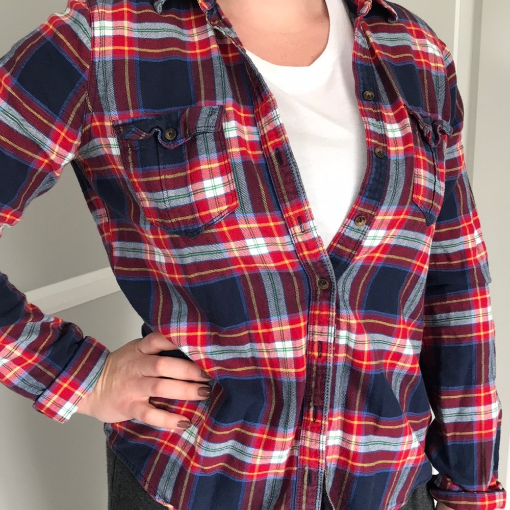 Soft plaid flannel
